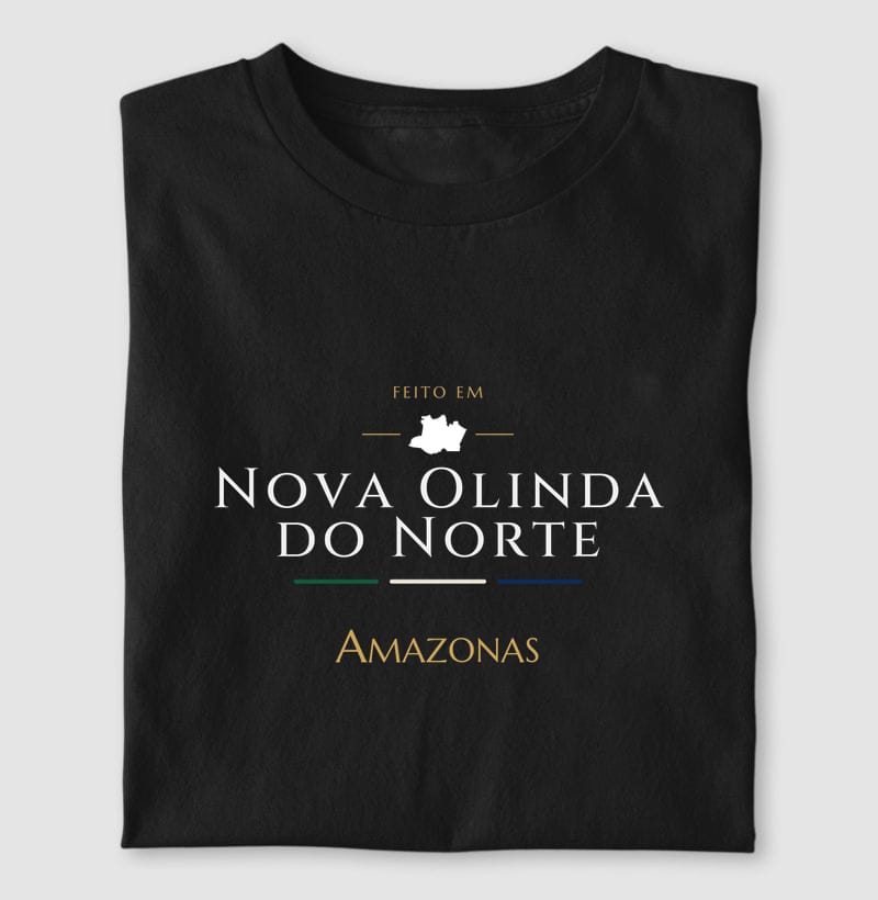 Feito em, Nova Olinda do Norte · AM