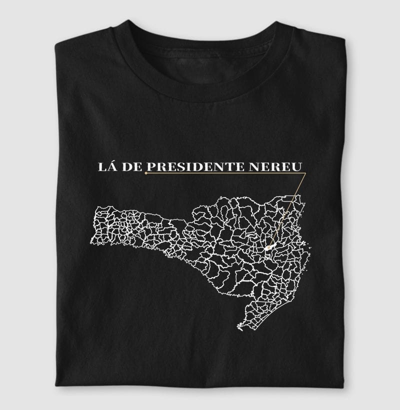 Camiseta Ponto de Origem de Presidente Nereu