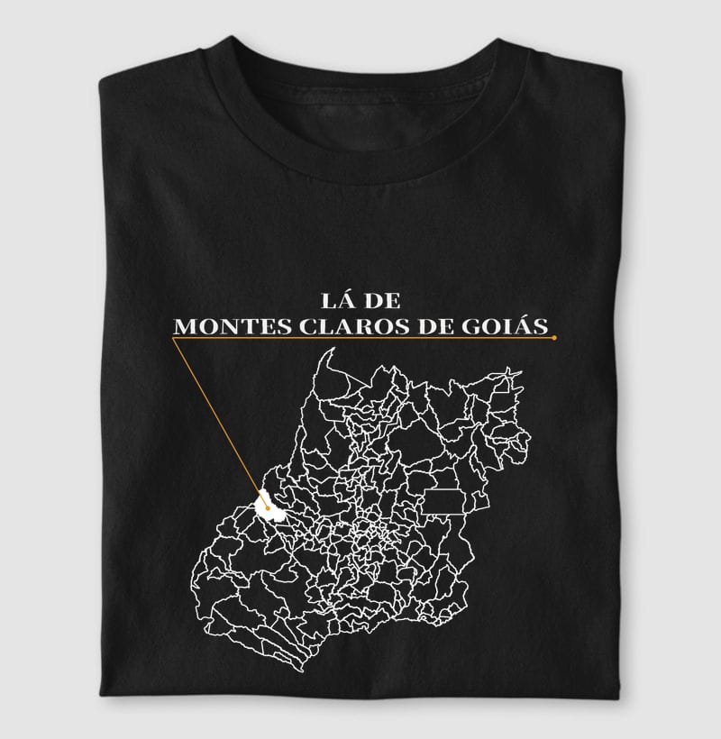 Camiseta Ponto de Origem de Montes Claros de Goiás