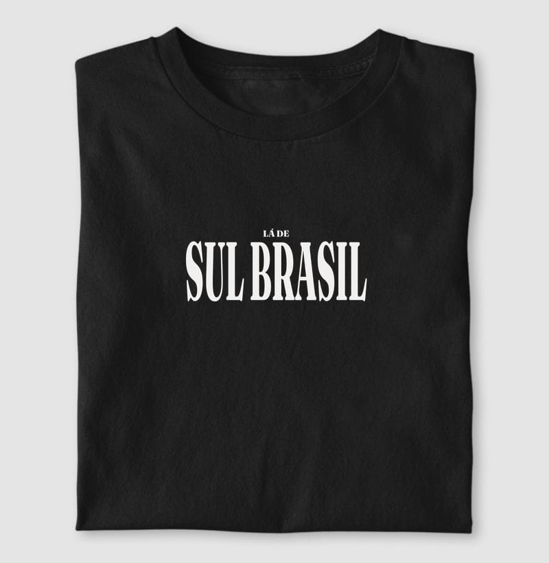 Camiseta Tipografia de Sul Brasil