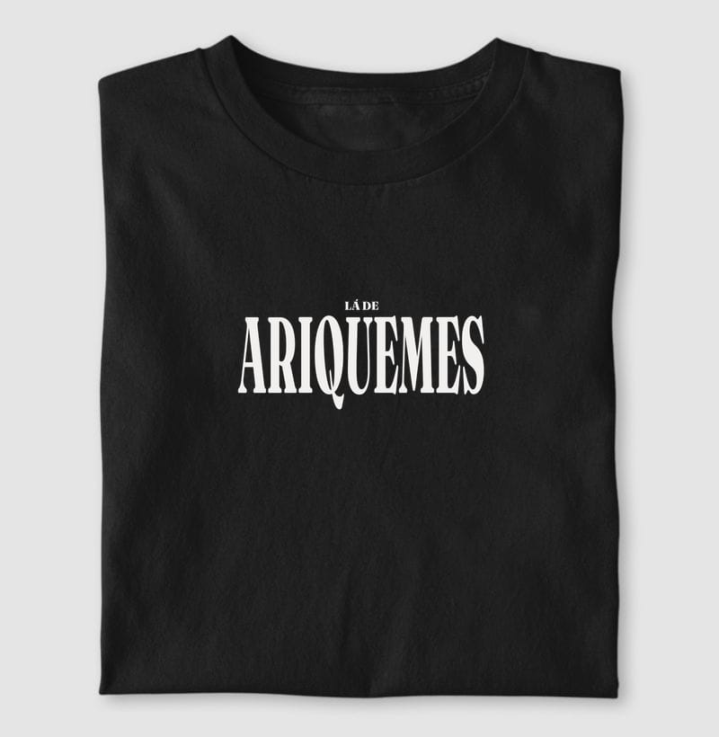 Camiseta Tipografia de Ariquemes