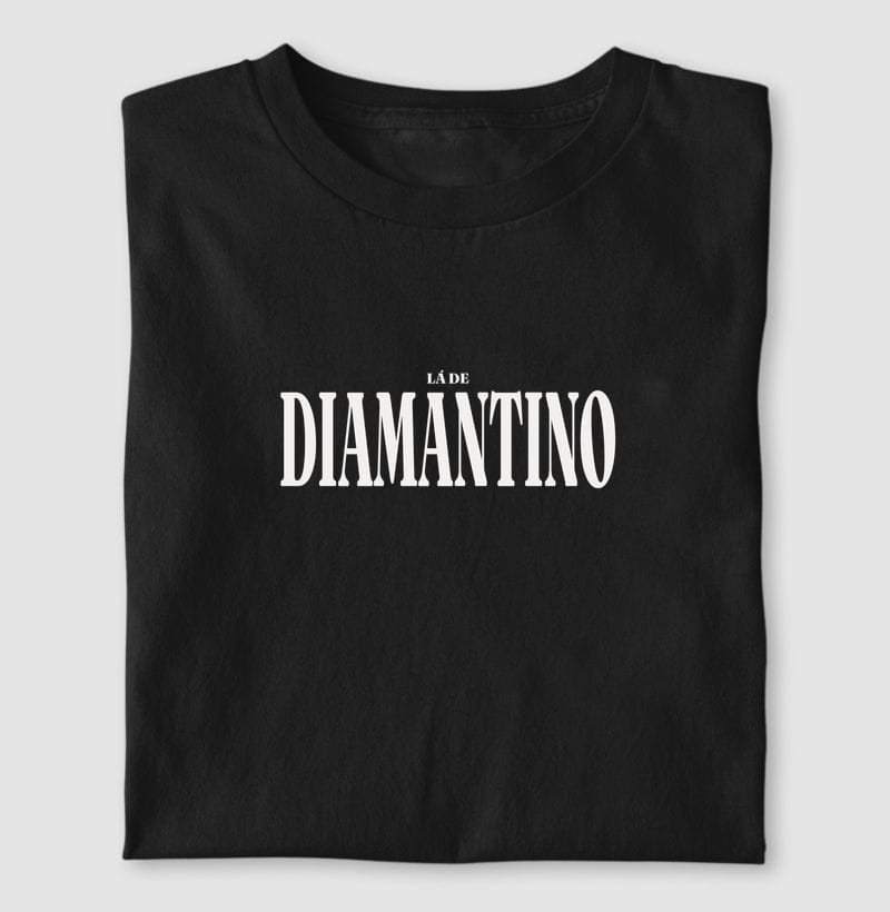 Camiseta Tipografia de Diamantino