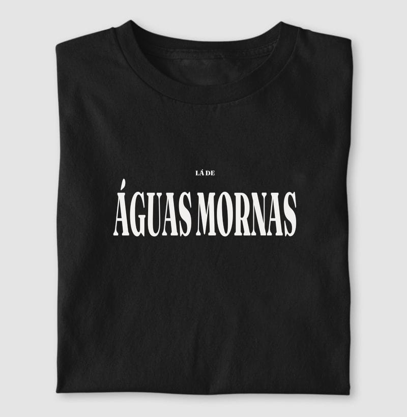 Camiseta Tipografia de Águas Mornas