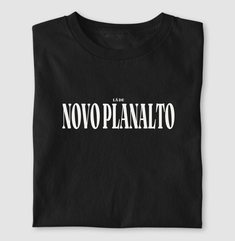 Camiseta Tipografia de Novo Planalto