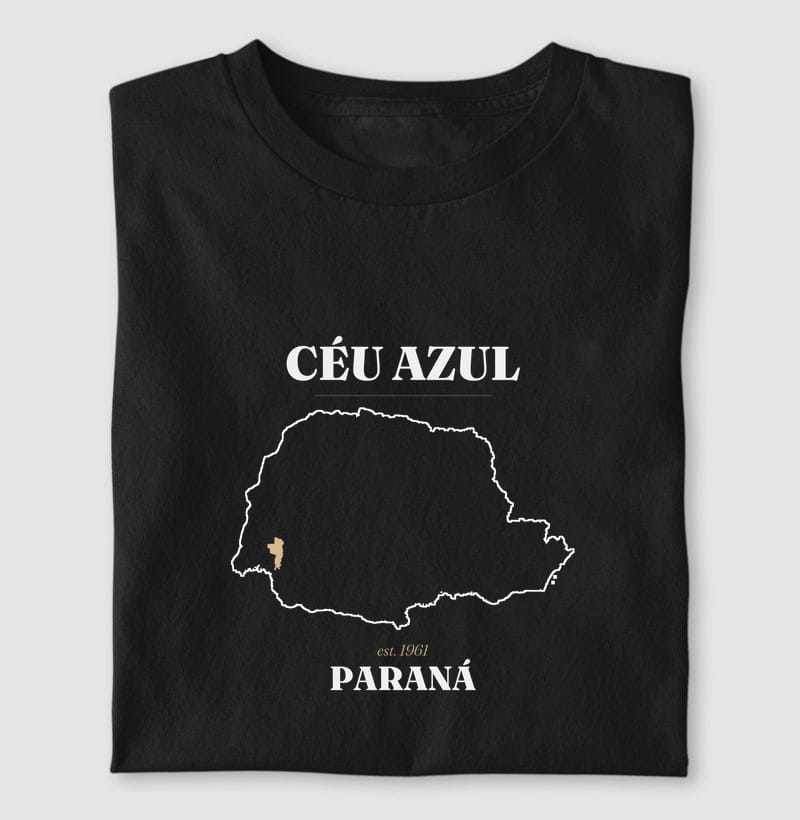 Camiseta Legado de Céu Azul