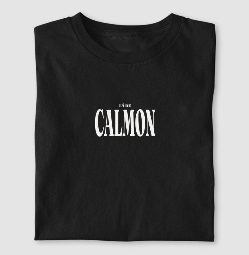 Camiseta Tipografia de Calmon