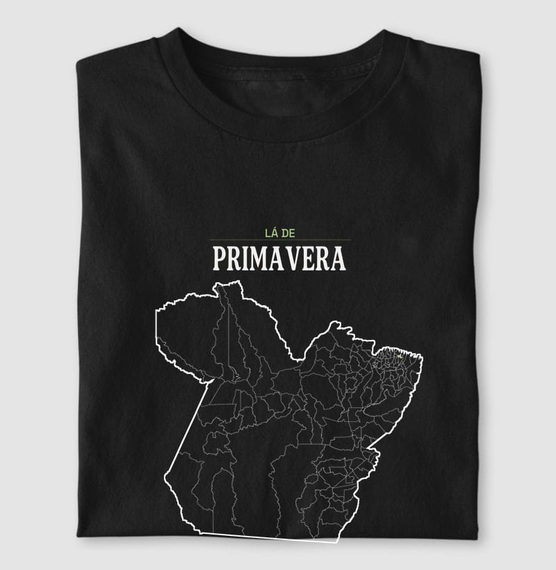 Camiseta Território de Primavera