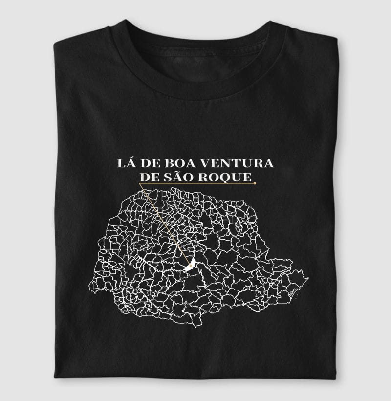 Camiseta Ponto de Origem de Boa Ventura de São Roque