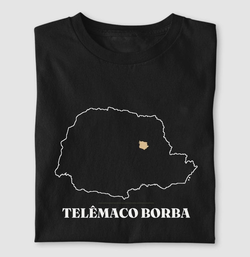 Camiseta Traço de Telêmaco Borba