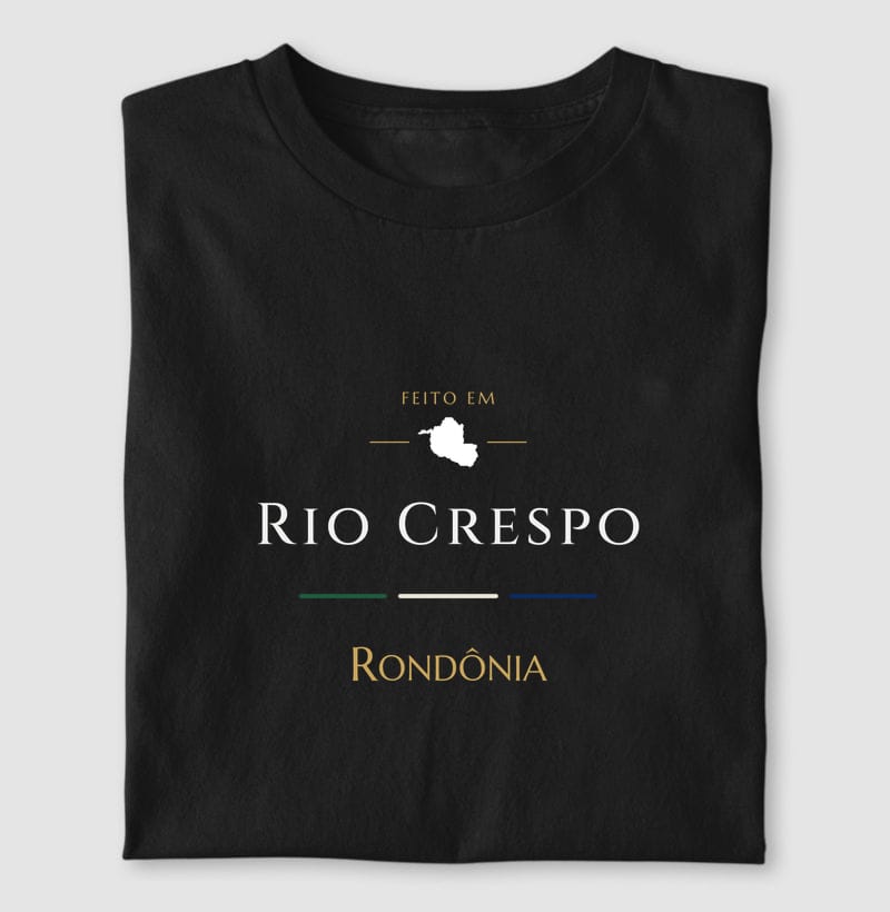 Camiseta Feito em de Rio Crespo