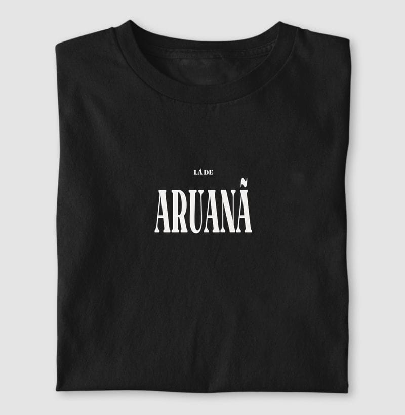Camiseta Tipografia de Aruanã