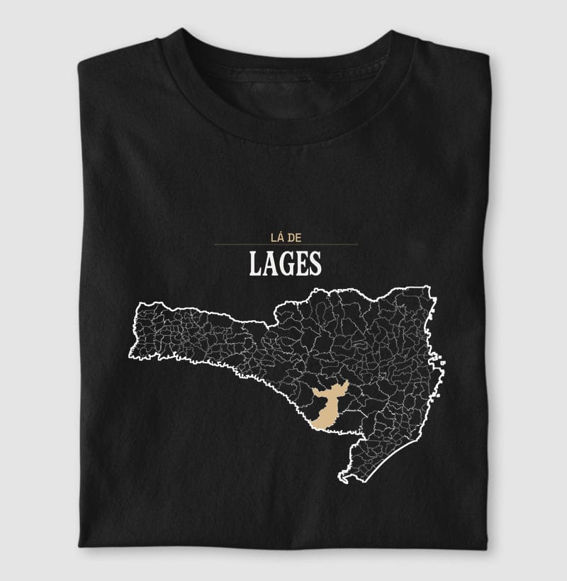 Camiseta Território de Lages