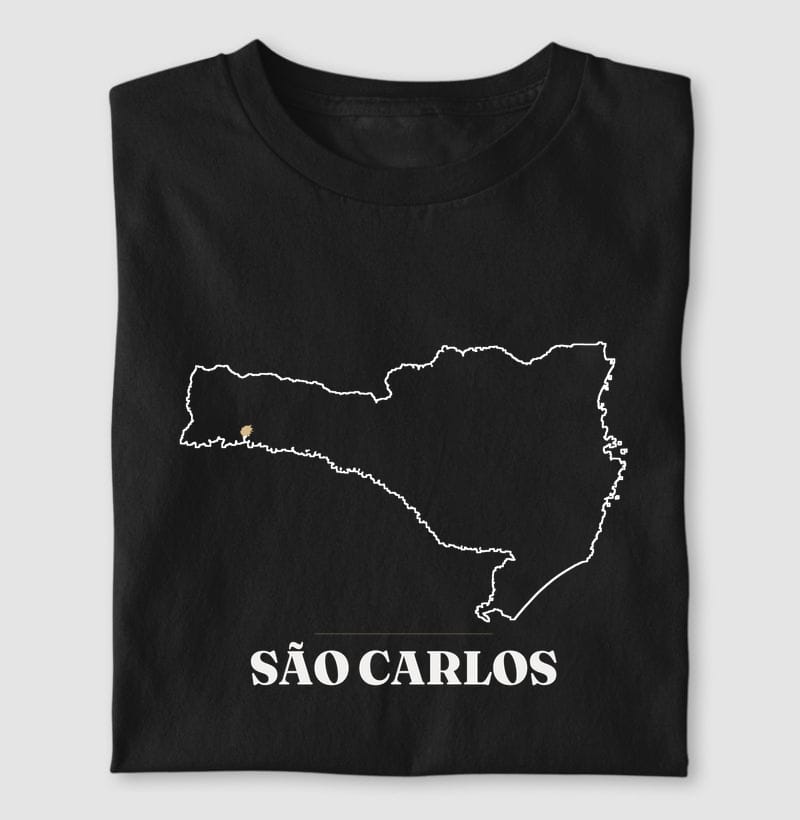 Camiseta Traço de São Carlos