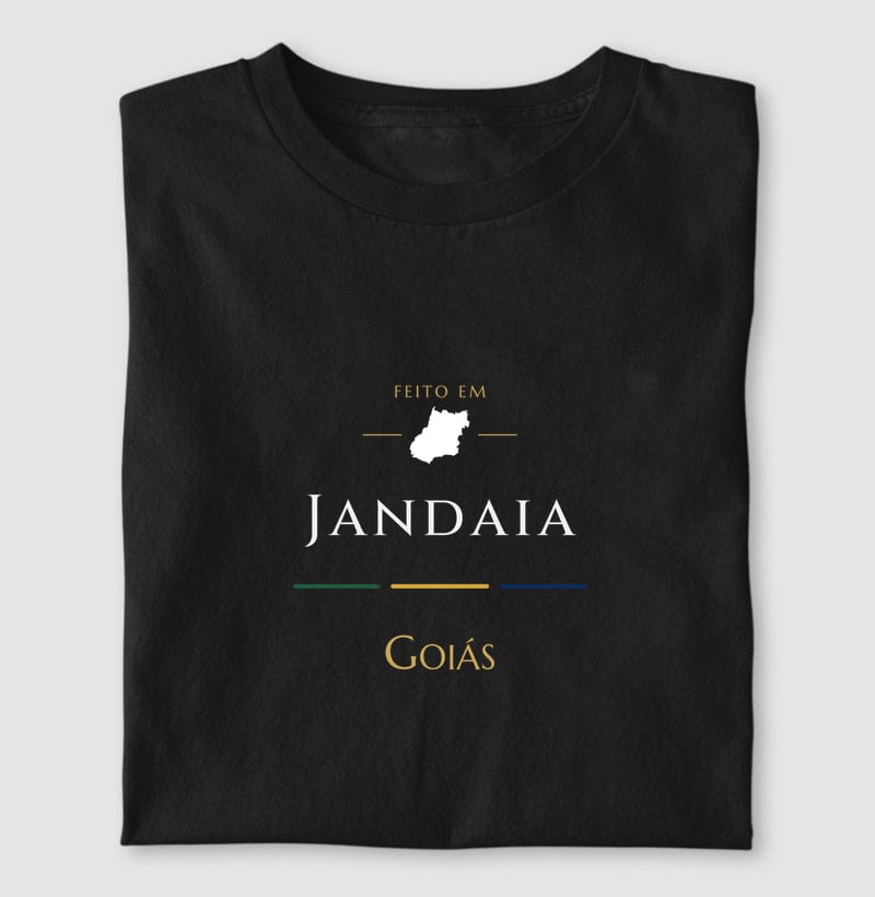 Camiseta Feito em de Jandaia