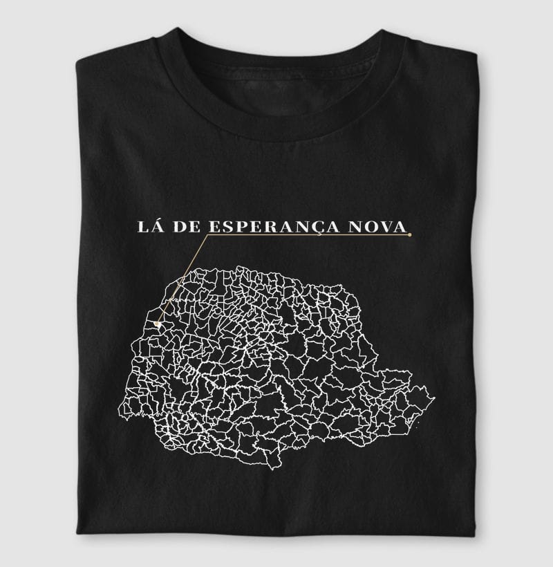 Camiseta Ponto de Origem de Esperança Nova