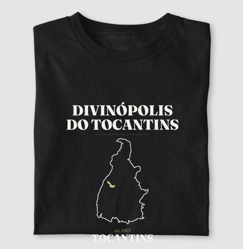 Camiseta Legado de Divinópolis do Tocantins