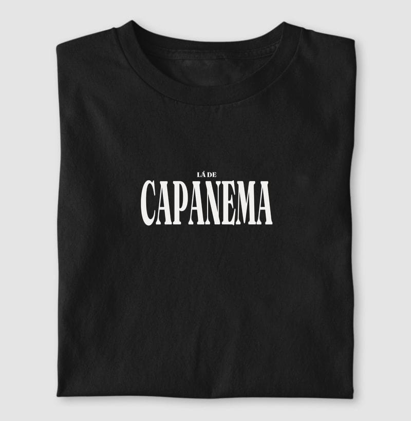 Camiseta Tipografia de Capanema