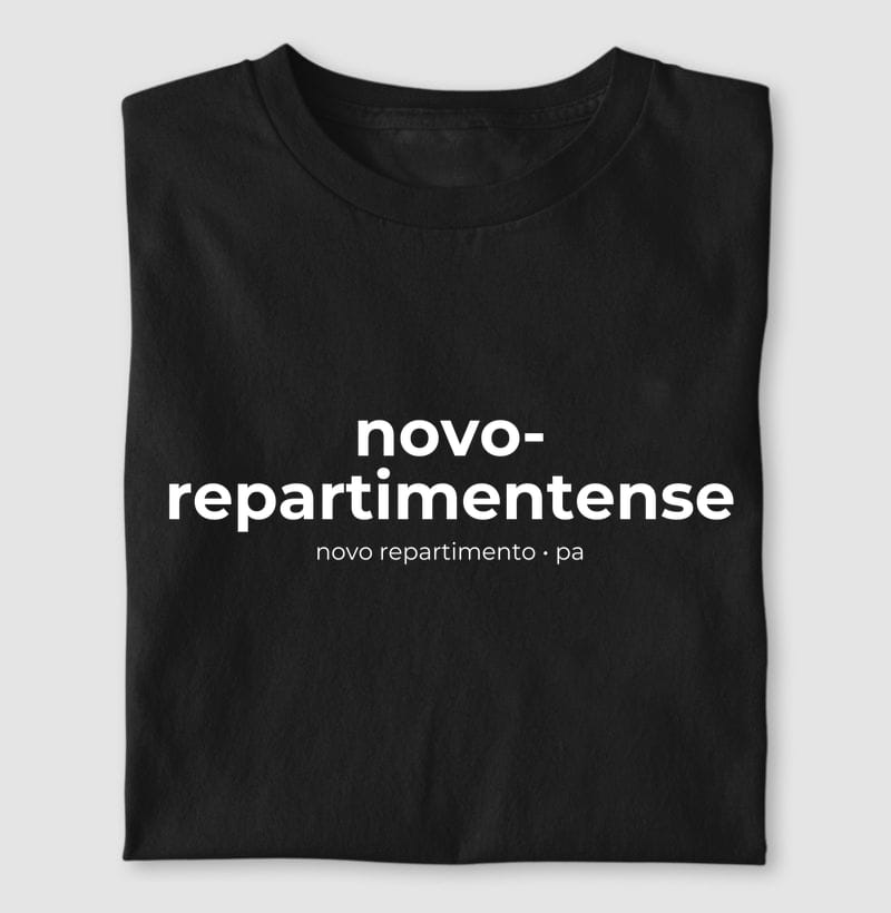 Camiseta Gentílico de Novo Repartimento