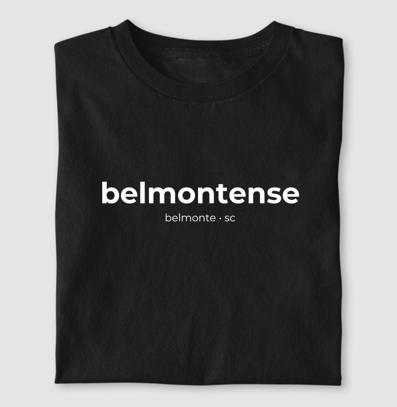 Camiseta Gentílico de Belmonte