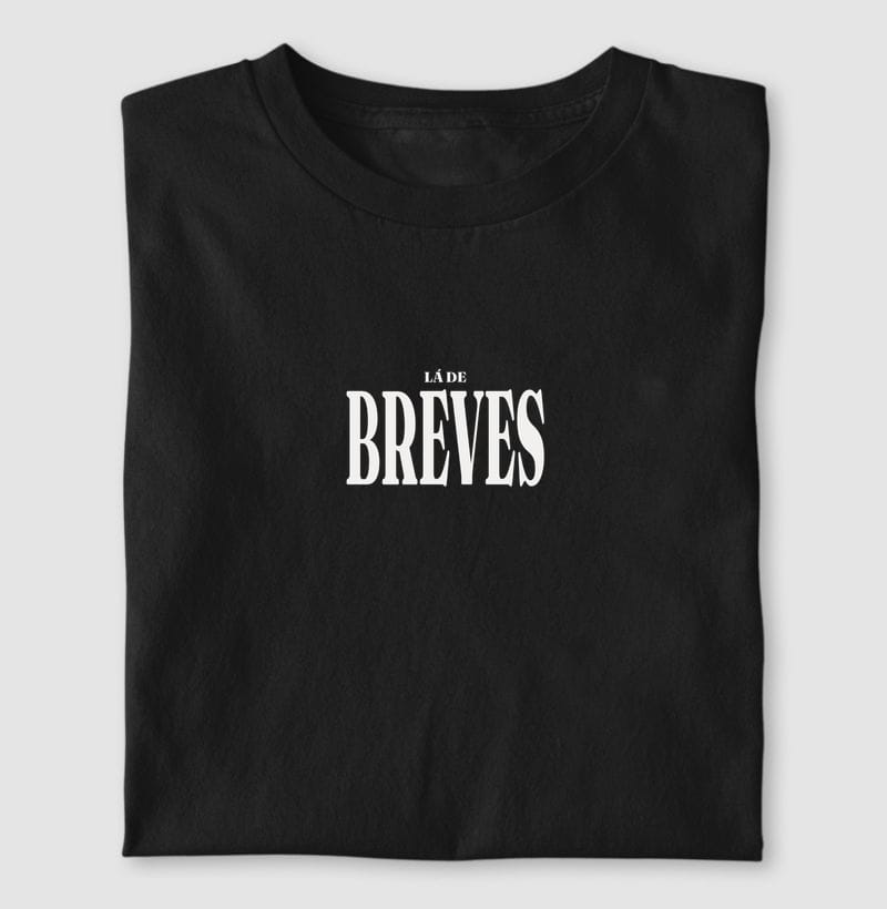 Camiseta Tipografia de Breves