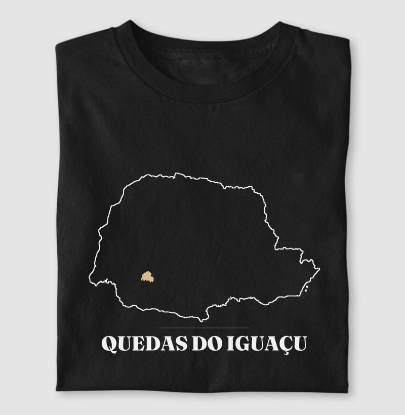 Camiseta Traço de Quedas do Iguaçu