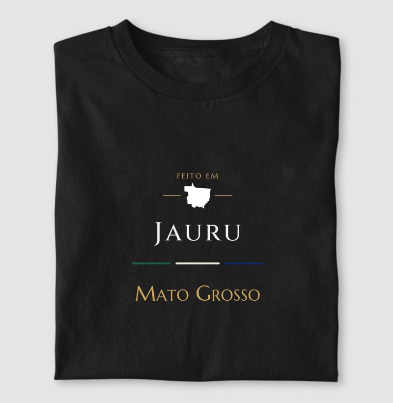 Camiseta Feito em de Jauru