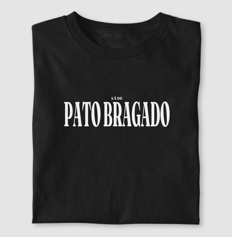 Camiseta Tipografia de Pato Bragado