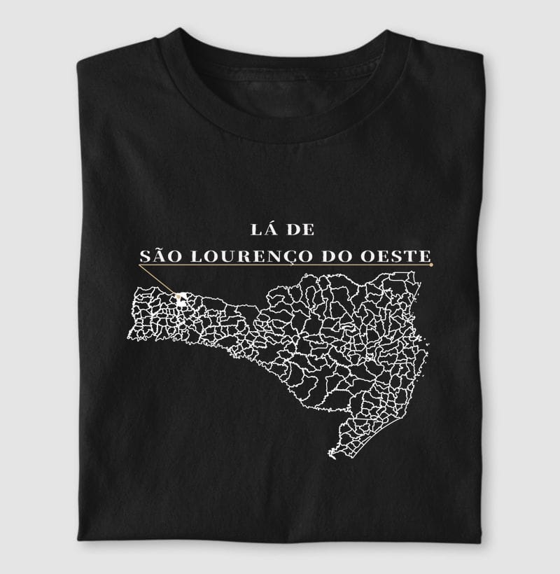 Camiseta Ponto de Origem de São Lourenço do Oeste