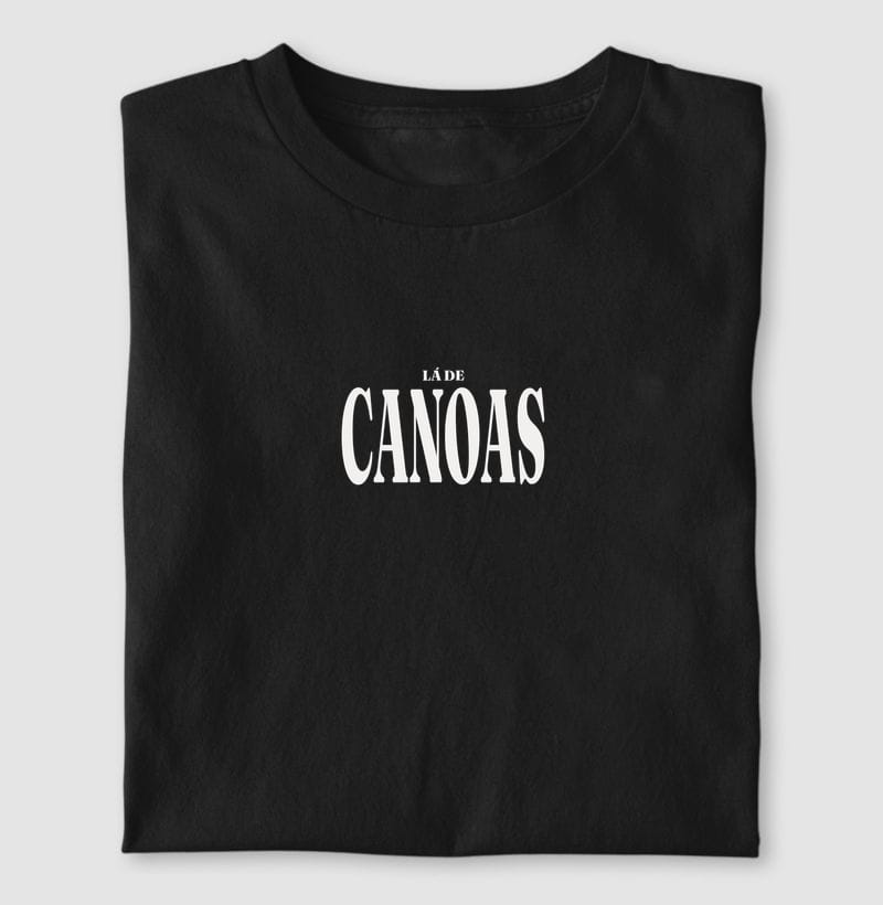 Camiseta Tipografia de Canoas