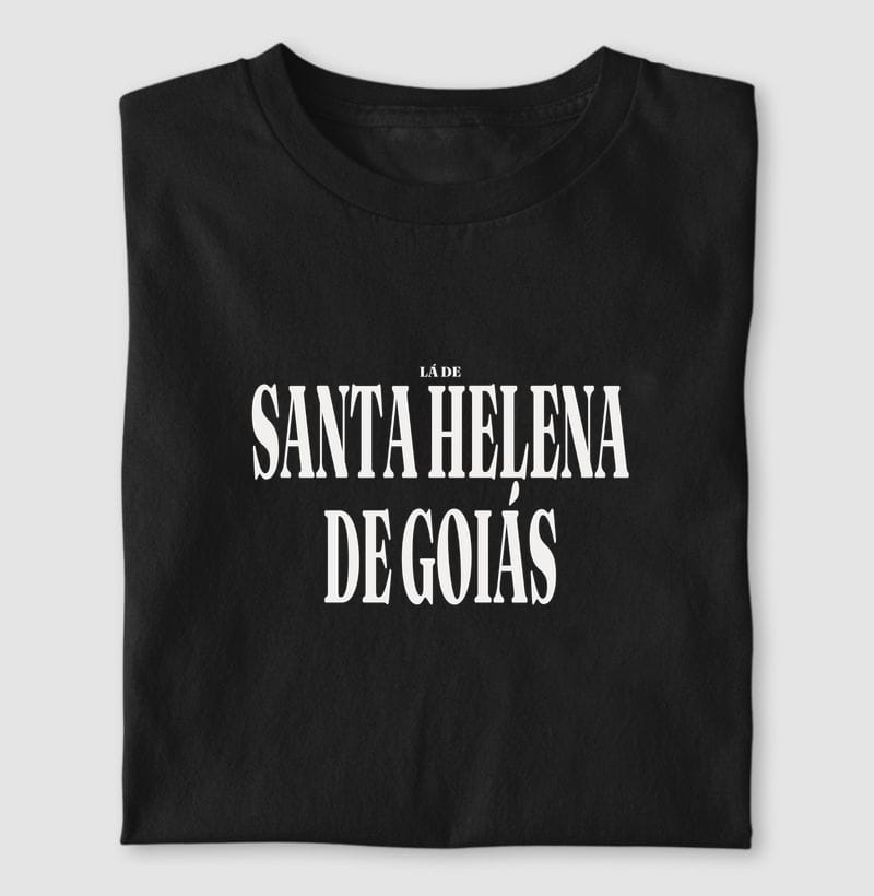 Camiseta Tipografia de Santa Helena de Goiás