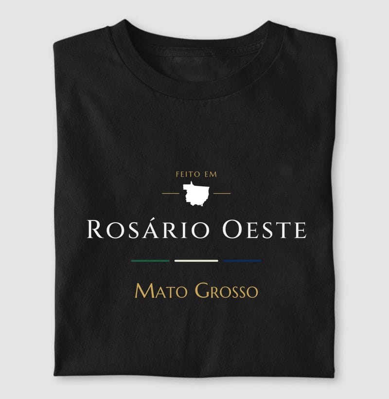 Camiseta Feito em de Rosário Oeste