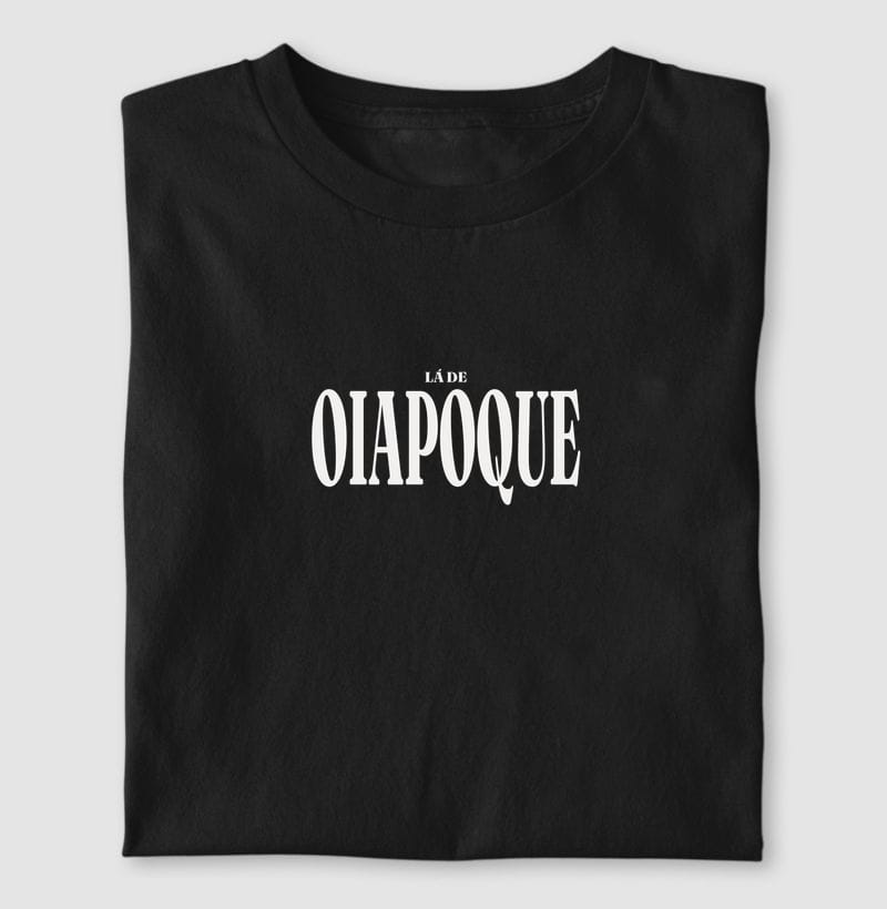 Camiseta Tipografia de Oiapoque