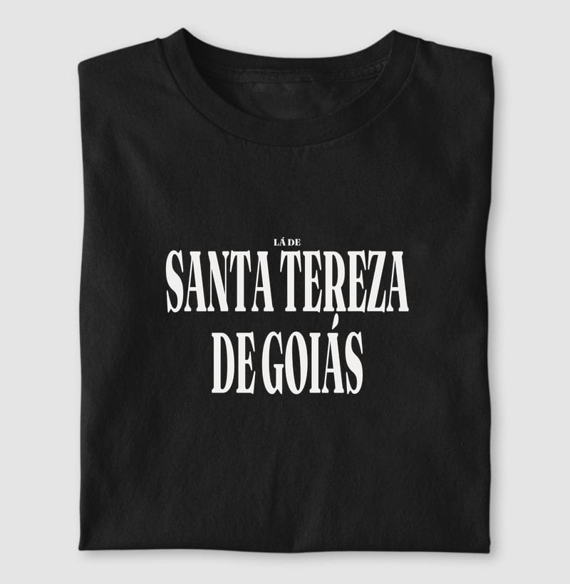 Camiseta Tipografia de Santa Tereza de Goiás