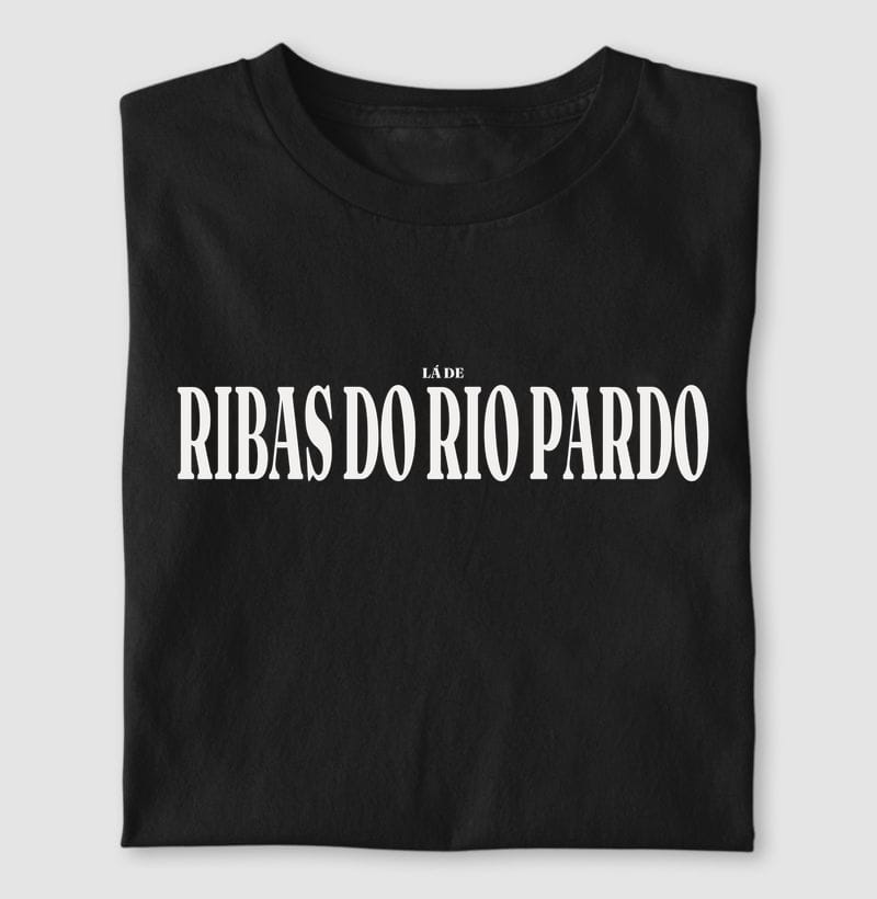 Camiseta Tipografia de Ribas do Rio Pardo