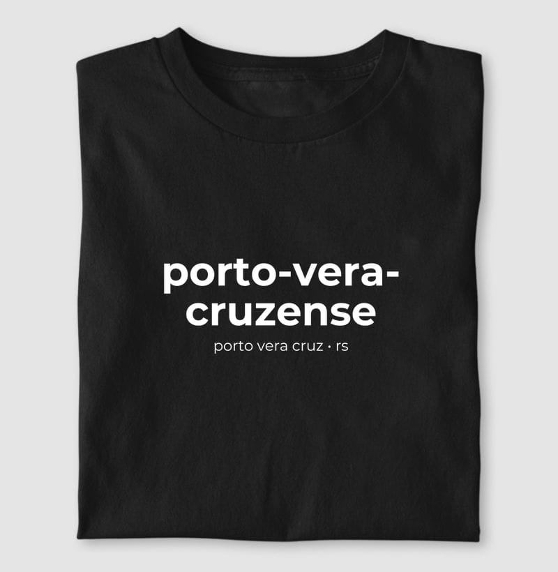 Camiseta Gentílico de Porto Vera Cruz