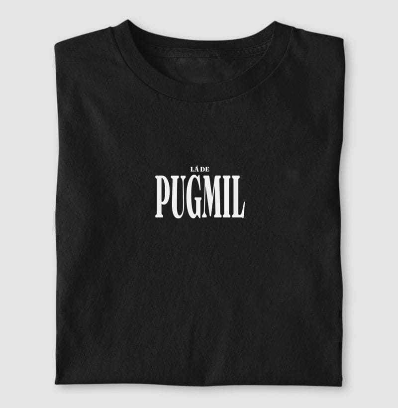 Camiseta Tipografia de Pugmil