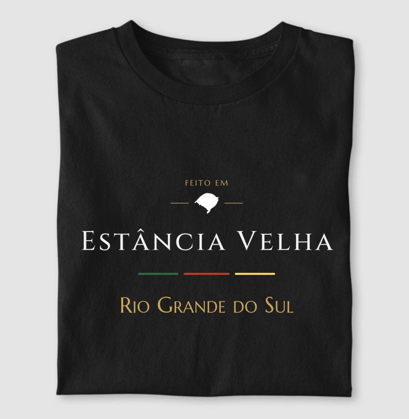 Camiseta Feito em de Estância Velha