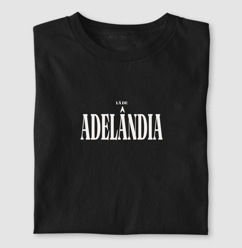 Camiseta Tipografia de Adelândia