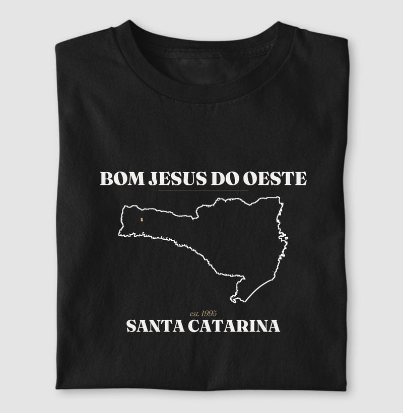 Camiseta Legado de Bom Jesus do Oeste