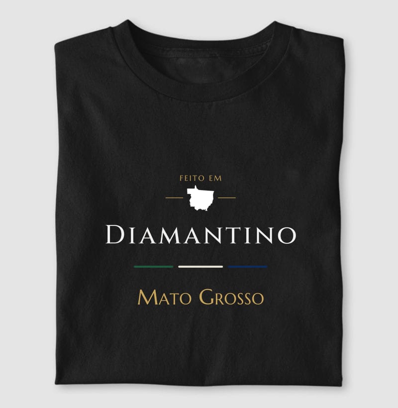 Camiseta Feito em de Diamantino
