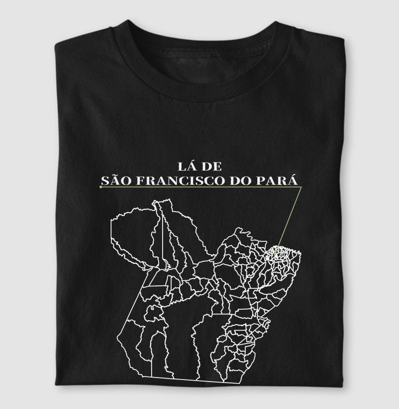 Camiseta Ponto de Origem de São Francisco do Pará