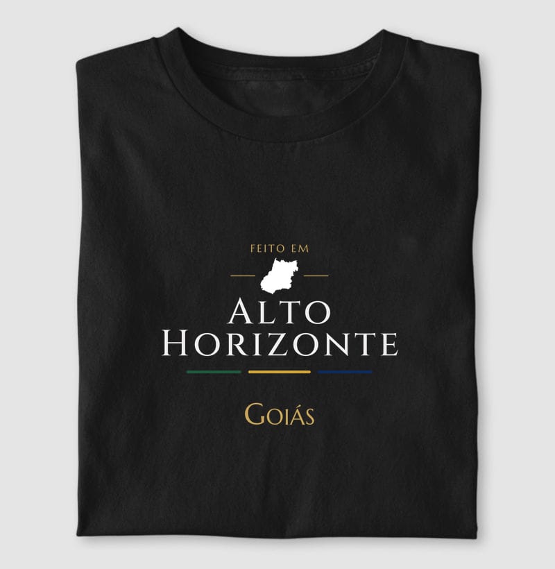 Camiseta Feito em de Alto Horizonte