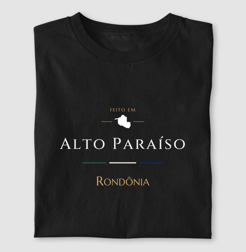 Feito em, Alto Paraíso · RO