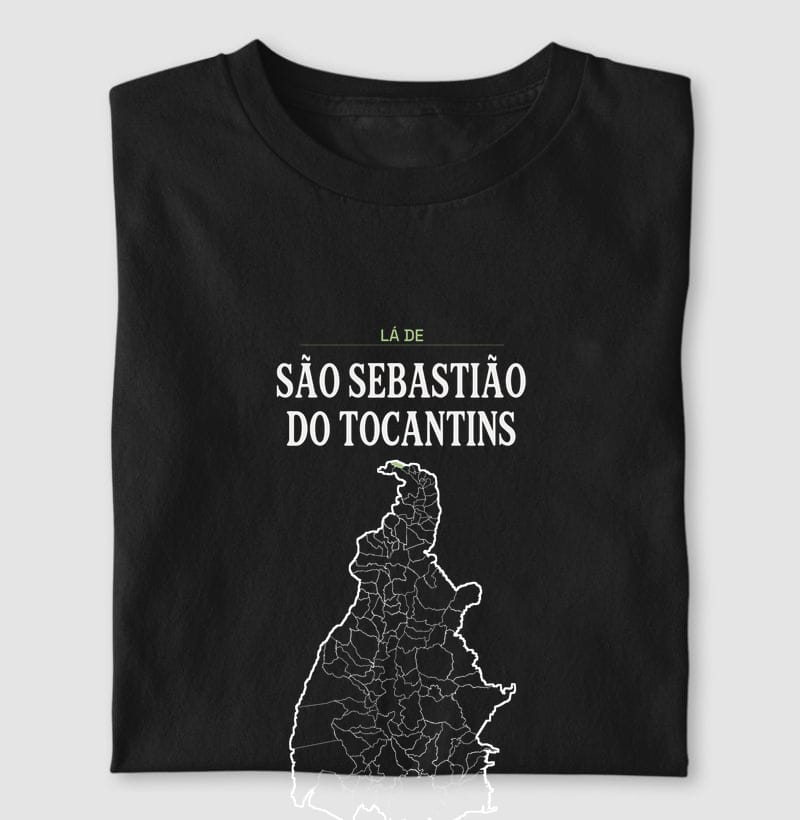 Camiseta Território de São Sebastião do Tocantins