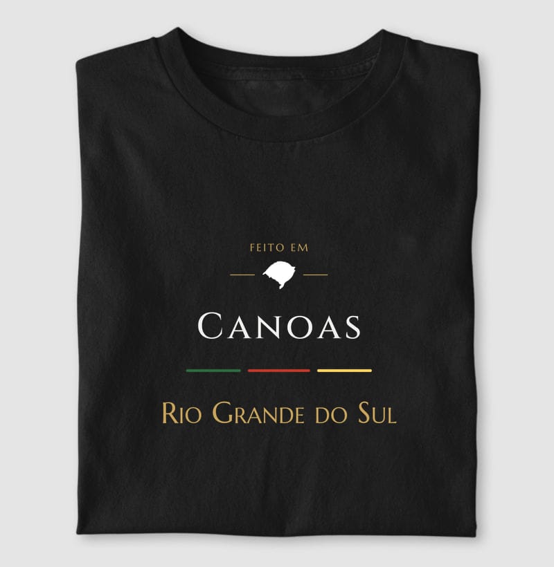 Camiseta Feito em de Canoas
