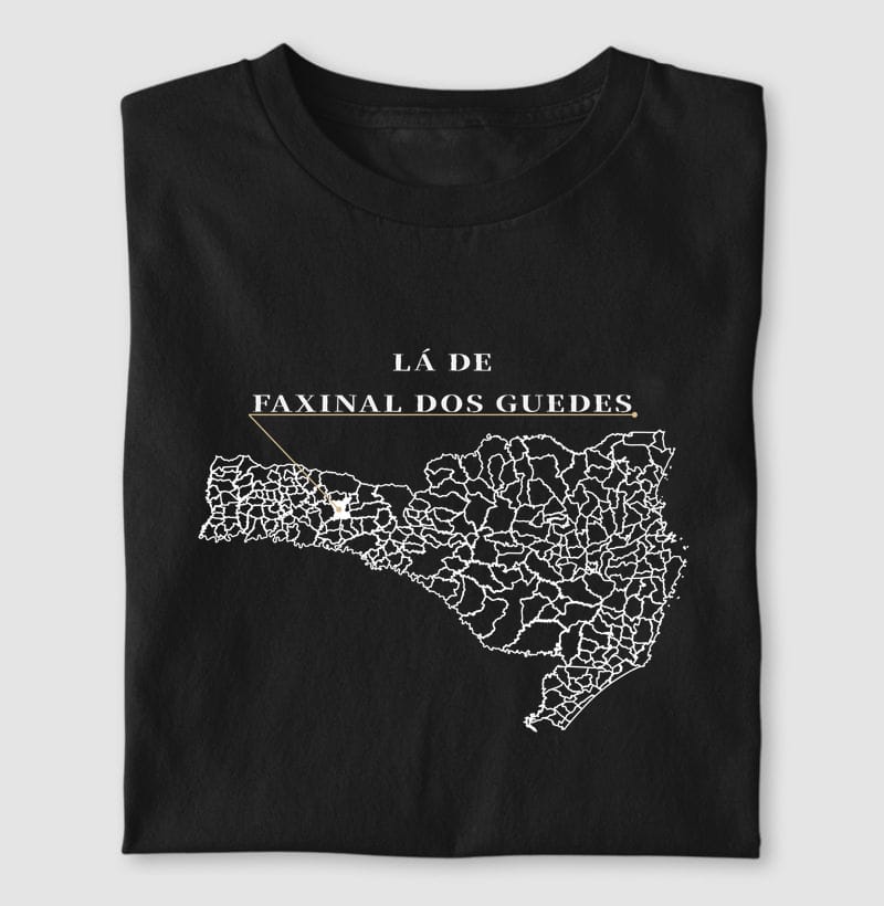 Camiseta Ponto de Origem de Faxinal dos Guedes