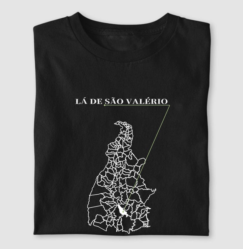 Camiseta Ponto de Origem de São Valério