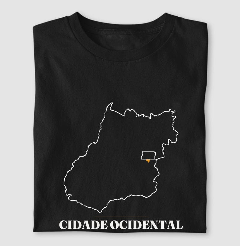 Camiseta Traço de Cidade Ocidental