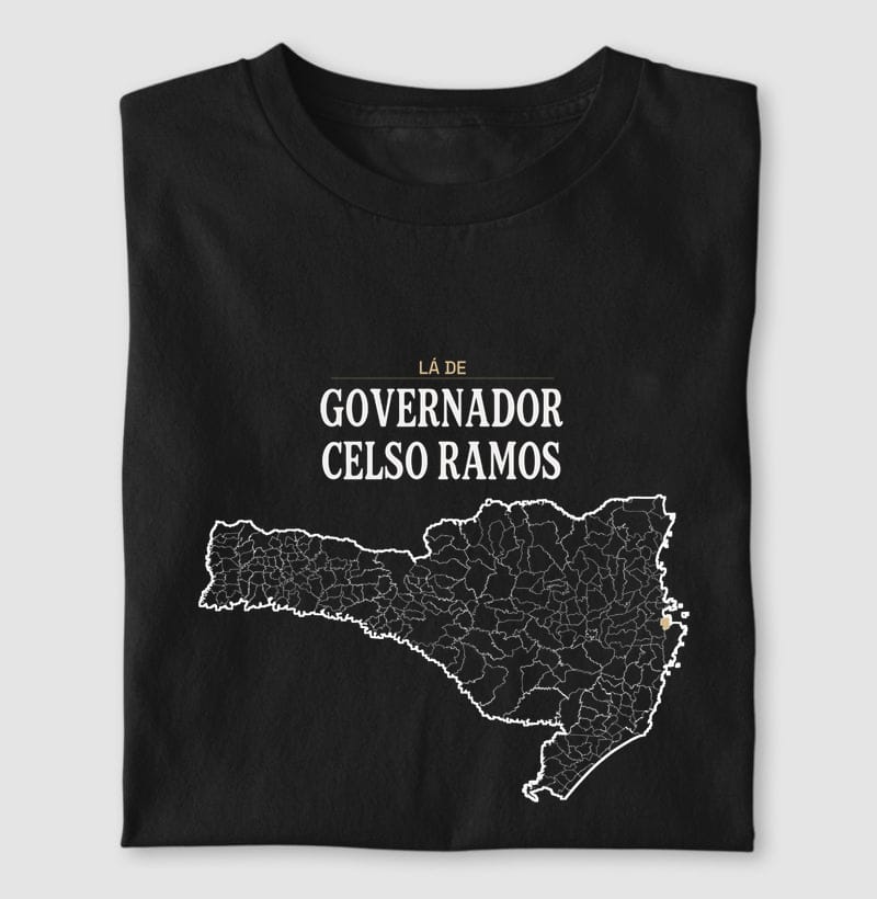 Camiseta Território de Governador Celso Ramos