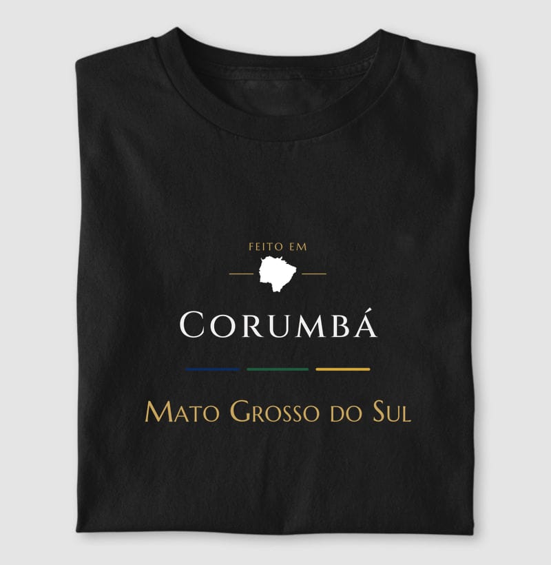 Camiseta Feito em de Corumbá